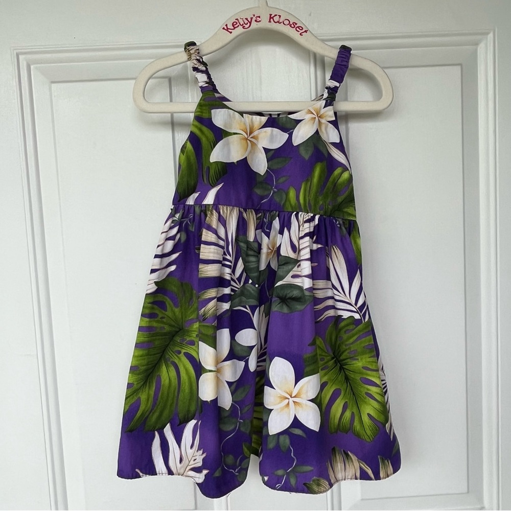 •Pacific Legend Apparel• Girl’s Hawaiian Floral Sundress - Size 3-4